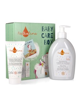 Baby Care Box con Silent Book "Milo & Pluffy" - 1