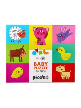 Baby Puzzle 8+1 Farm - 3