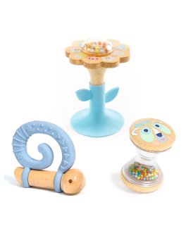 BabyGifti - Set Djeco con Sonagli e Massaggiagengive - 1