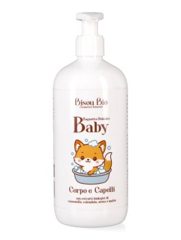 Bagnetto Delicato Baby Corpo e Capelli BisouBio - 500 ml - 1