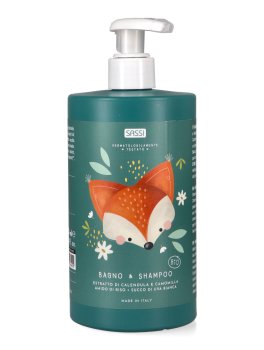 Bagnetto e Shampoo Baby Bio Volpe Crunchy - 1