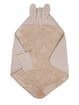 Bagno Duo Waffle - Asciugamano Neonato + Guanto - 1