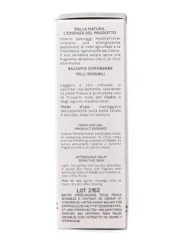 Balsamo Dopobarba Pelli Sensibili - Cedro - 5