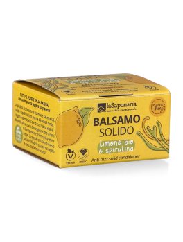 Balsamo Solido Anticrespo - Limone Bio e Spirulina - 4