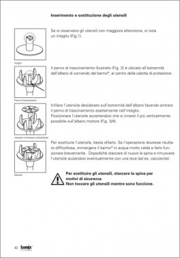 Bamix® Swiss Line - Frullatore ad Immersione con Accessori - Nero - 7