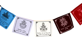 Bandiere Tibetane - 8 Auspicious Symbols - 1