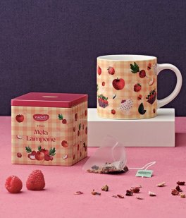 Barattolo Happy Fruits - Infuso di Mela e Lampone Bio con Filtri - 4