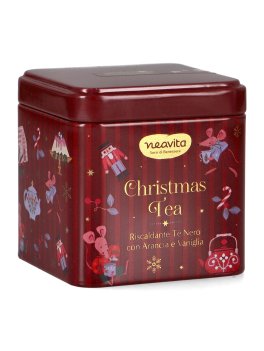 Barattolo Natalizio Neavita con Infuso al Tè Nero Melange Christmas Tea - Rosso - 2