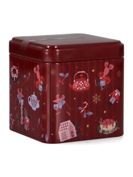 Barattolo Natalizio Neavita con Infuso al Tè Nero Melange Christmas Tea - Rosso - 1