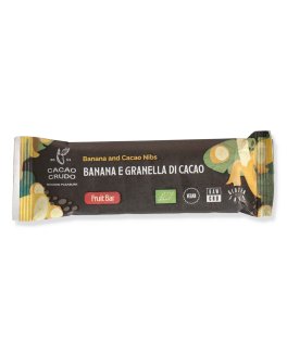 Barretta Banana e Granella di Cacao Bio - 1