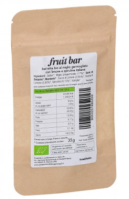 Barretta Crudista - Miglio, Limone e Spirulina - 2