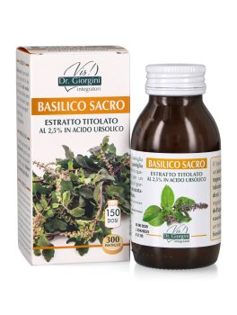 Basilico Sacro - Estratto Titolato al 2,5% in Acido Ursolico - 1