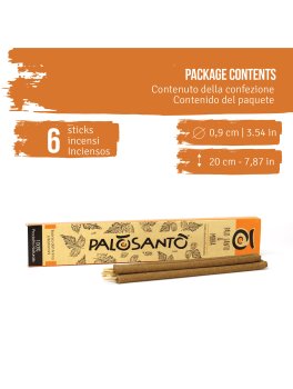 Bastoncini di Incenso Palo Santo e Mirra - 3
