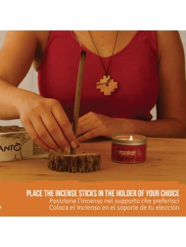Bastoncini di Incenso Palo Santo e Mirra - 5