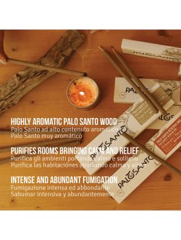 Bastoncini di Incenso Palo Santo "Reserva Oro" - 5