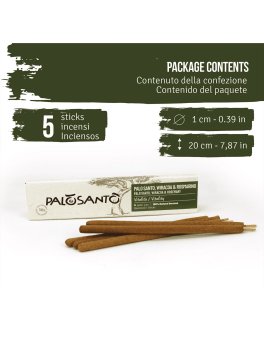 Bastoncini di Incenso Palo Santo, Wiracoa e Rosmarino - 3