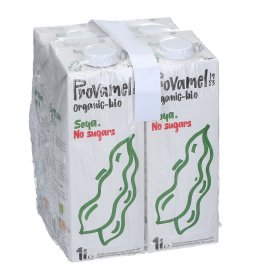 Bauletto Soya No Sugars - Bevanda alla Soia senza Zucchero - Confezione Risparmio 4 Cartoni
