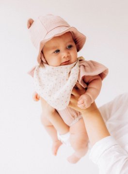 Bavaglino in Mussola di Cotone Organico - 2