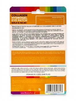 Patch Occhi Hydrogel al Collagene - Oro e Acido Ialuronico 35+ - 2