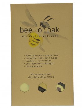 Beeopak Family Pak - Packaging con Cera d'Api per Conservare il Cibo - 5
