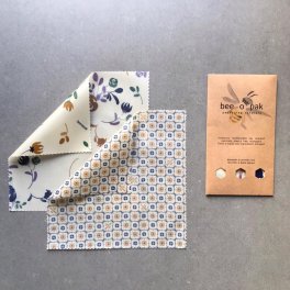 Beeopak Pak - Packaging con Cera d'Api per Conservare il Cibo -  Medium Pak - 3