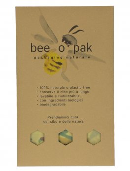 Beeopak Starter Pak - Packaging con Cera d'Api per Conservare il Cibo - 2