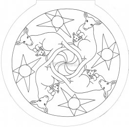 Bellissimi Mandala 1 - Rosso — Libro - 3