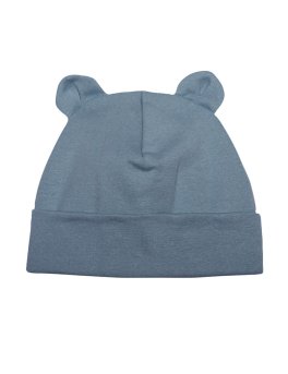 Berretto Beanie con Orecchie da Orso - Flint Stone Blue - 1