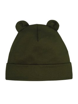 Berretto Beanie con Orecchie da Orso - Kombu Green - 1