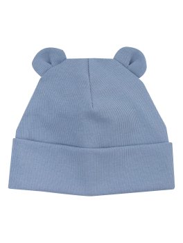 Berretto Beanie con Orecchie da Orso - Powder Blue - 2