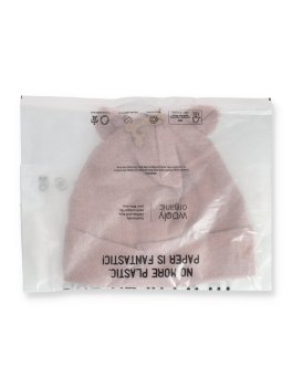 Berretto Beanie con Orecchie da Orso - Rosewood - 2