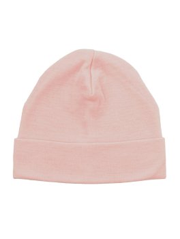 Berretto in Lana Merino e Seta - Light Pink - 1