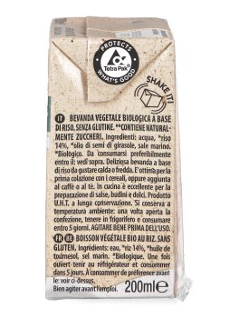 Bevanda di Riso Biologica - Brico con Cannuccia - 4