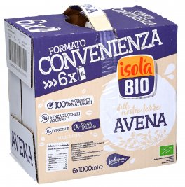 Bevanda Vegetale a base di Avena Bio - 0% Zuccheri - 1