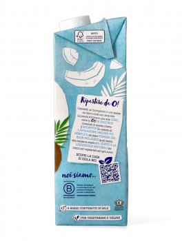 Bevanda Vegetale a base di Cocco Biologica - 0% Zuccheri - 2