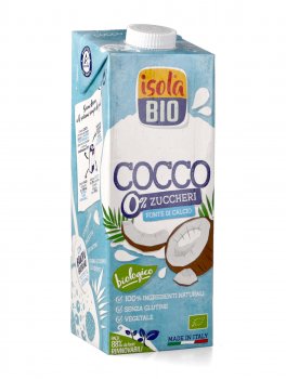 Bevanda Vegetale a base di Cocco Biologica - 0% Zuccheri - 1