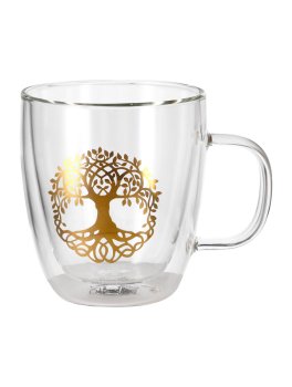 Bicchiere da Tè Doppia Parete - Albero della Vita - 2