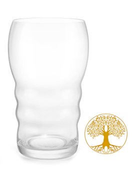 Bicchiere Galileo con Albero della Vita - 1