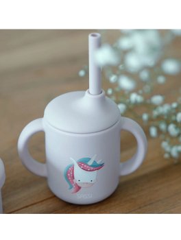 Bicchiere in Silicone con Cannuccia - 8