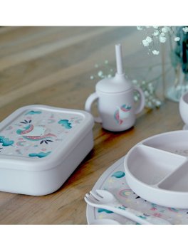 Bicchiere in Silicone con Cannuccia - 11