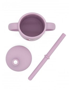 Bicchiere in Silicone con Cannuccia - 3