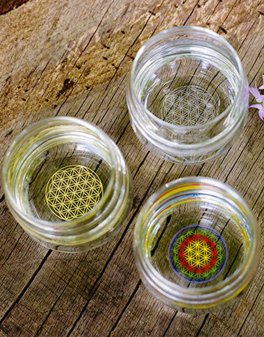 Bicchiere Mythos con Fiore della Vita - 6