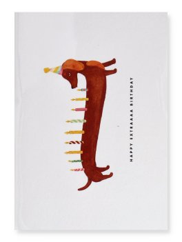 Biglietto di Auguri Compleanno "Extraaa Birthday" — Libro - 2
