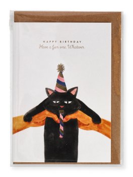 Biglietto di Auguri Compleanno "Whatever Cat" — Libro - 1