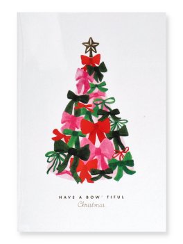 Biglietto di Auguri Natale "Bowtiful Christmas Tree" — Libro - 2