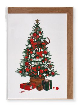 Biglietto di Auguri Natale "Christmas Tree" — Libro - 1