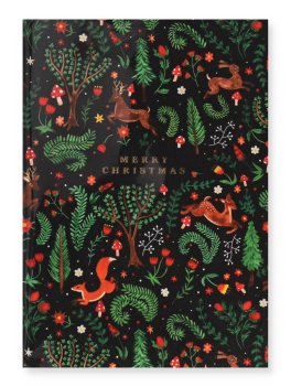 Biglietto di Auguri Natale "Foresta Incantata" — Libro - 2