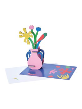 Biglietto Pop-Up con Bouquet di Fiori 3D - Matisse Paper Bloom — Libro - 2