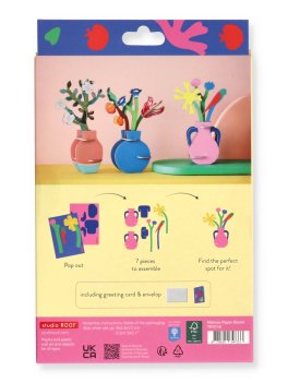 Biglietto Pop-Up con Bouquet di Fiori 3D - Matisse Paper Bloom — Libro - 4