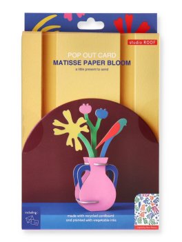 Biglietto Pop-Up con Bouquet di Fiori 3D - Matisse Paper Bloom — Libro - 1